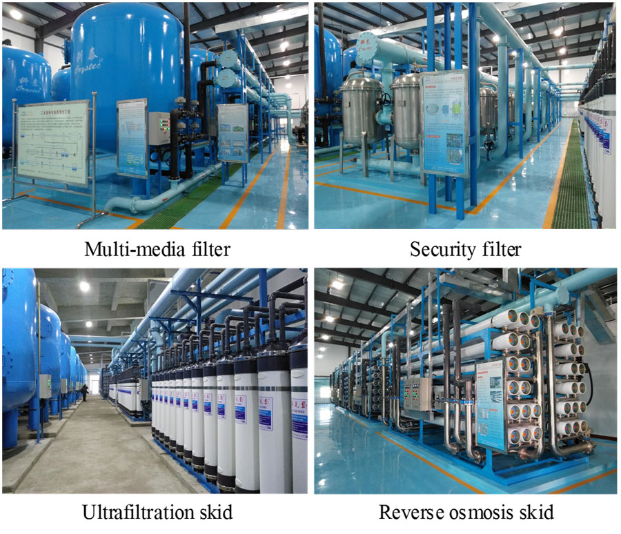 KeenSen Reverse Osmosis Membrane BW-8040FR ---- 30000 m3/d Water Plant Project Application